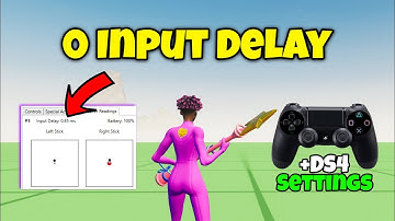 How To Get 0 Input Delay In Fortnite Chapter 4 (+DS4 Settings)
