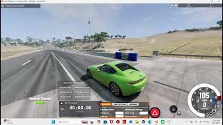 Hirochi CCF drag race crash Beamng drive