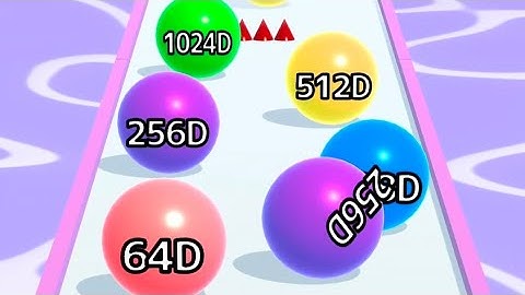 Ball Run 2048 💸🎱🏀 MAX LEVELS!! All Levels Gameplay Walkthrough Android, iOS NEW UPDATE