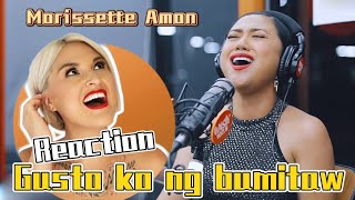 Vocal Coach Reaction to Morissette Amon「Gusto Ko Nang Bumitaw」 LIVE