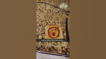 I Got A Toaster That Makes Faces On The Bread 🤯!