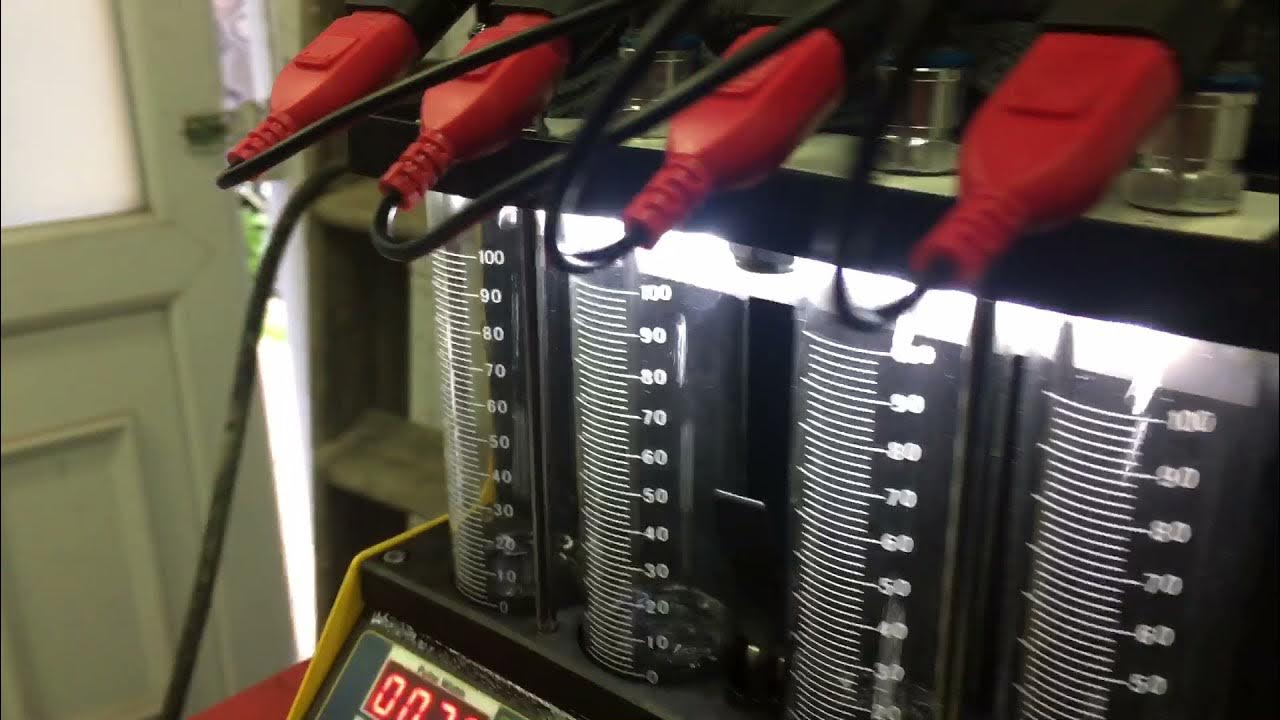 Ct160 injector cleaner DI injector back flushing YouTube