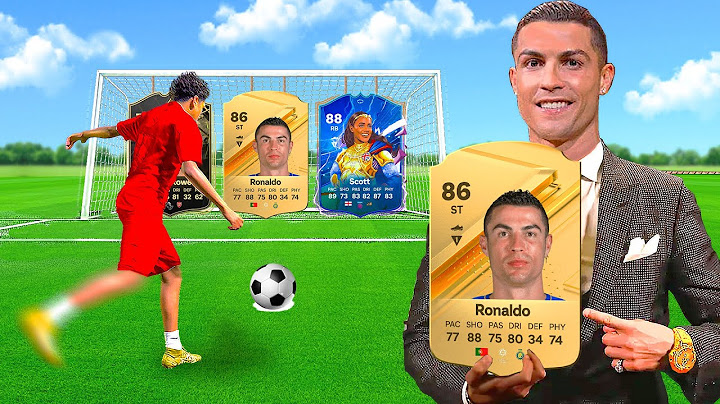 EA FC 24 ULTIMATE TEAM CARD BATTLE vs. KID RONALDO
