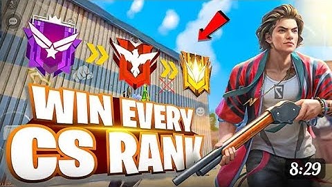 New CS Trick 🔥 Free Fire CS Rank Push Tricks #srikantaff