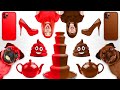 CHOCOLATE VS REAL FOOD CHALLENGE ||  Rich VS Broke Girl! Chocolate Fondue Challenge by 123 GO! FOOD