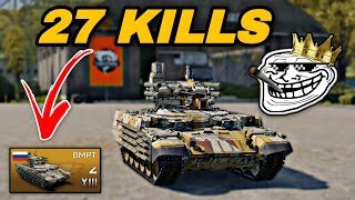 Can Anyone Stop BMPT?! | 27 Kills   Armor Test | War Thunder Mobile (Offline battle)