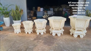 Báo giá tổng hợp tất cả khuôn chậu ABS VN lục giác dáng đứng: 30,38,45,60,70 ngày 08.10.2023