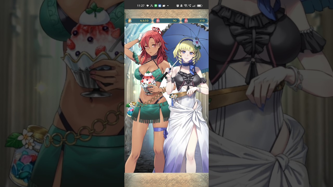 Summer Hapi's conversation with Constance (EN voice) - Fire Emblem Heroes