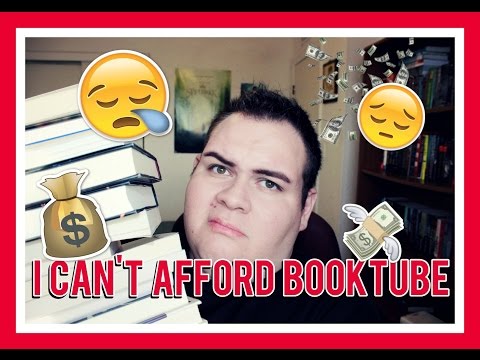I CAN'T AFFORD BOOKTUBE