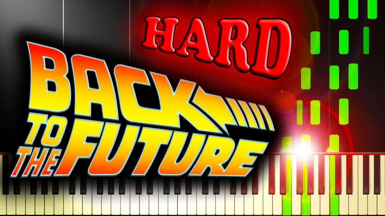 BACK TO THE FUTURE - THEME - Piano Tutorial - YouTube