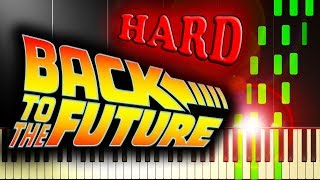 Video thumbnail of "BACK TO THE FUTURE - THEME - Piano Tutorial"