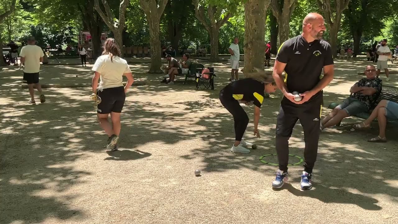 Miniature : Pètanque National Doublettes Mixte Lovera/Rigal vs Roger/Mickel 32eme #petanque2026