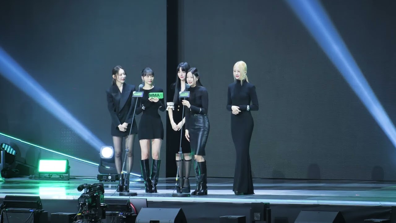 🏆🏆 멜론 뮤직 어워드 르세라핌 LE SSERAFIM 2관왕 수상소감 Acceptance Speech 4K 60p 2022 MMA 직캠 Fancam 221127