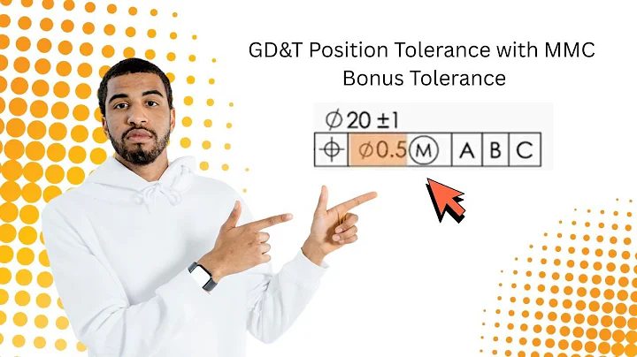 GD&T Position Tolerance with MMC | Bonus Tolerance Explained