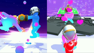 Jelly Clash 3D Game in Level 101-105 Gameplay iOS,Android Walkthrough