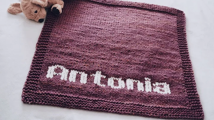 Create a Unique Blanket with Duplicate Stitch | Learn from CJ Design