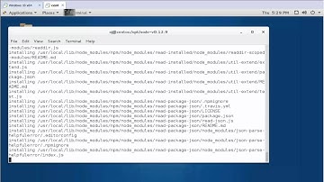 Install Sails js with Apache as a reverse proxy on CentOS 7