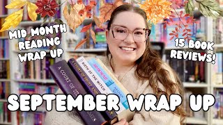 Chatting 15 Recent Reads 🍁 September Mid Month Wrap Up!