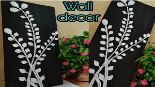 Best use of waste foil paper || Waste material 3D wall hanging idea || best new room decor idea