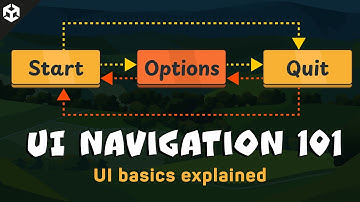 Setup your UI for navigation and use with keyboard and controller in Unity