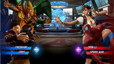 FIREBRAND & CHRIS VS CHUN LI SPIDER MAN