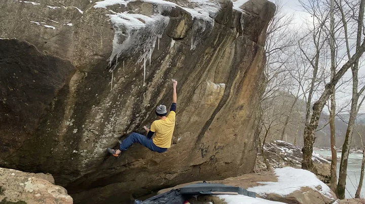 New River Gorge Bouldering - Fayette Station - Octagon Control V10