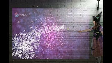 Particles Appear | Free interactive display floor or wall experience from LUMOplay