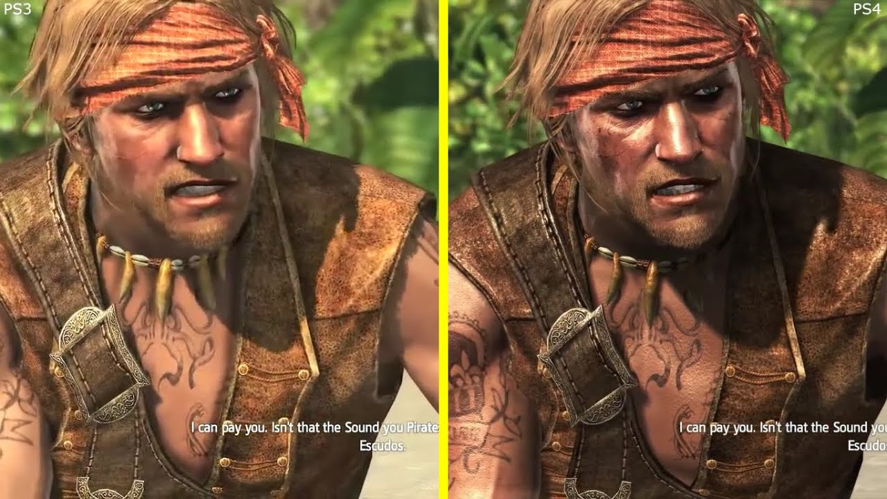 vacío Revolucionario miel Assassin's Creed 4: Black Flag PS3 vs PS4 Graphics Comparison - YouTube