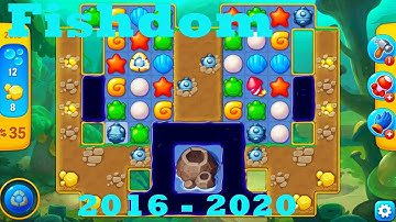 Fishdom Level 2016 - 2020 HD Walkthrough | 3 - match game | gameplay | android | ios | pc | app