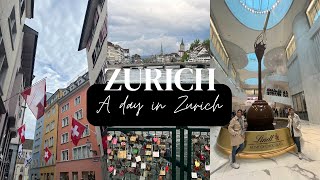 Zurich vlog: Lindt Chocolate Factory, Altstadt exploring Zurich | Vlog #25