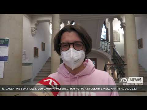 IL 'VALENTINE'S DAY' DEL LICEO CANOVA: MESSAGGI D'AFFETTO A STUDENTI E INSEGNANTI | 14/02/2022