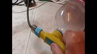 Live Steam Air Compressor Powered