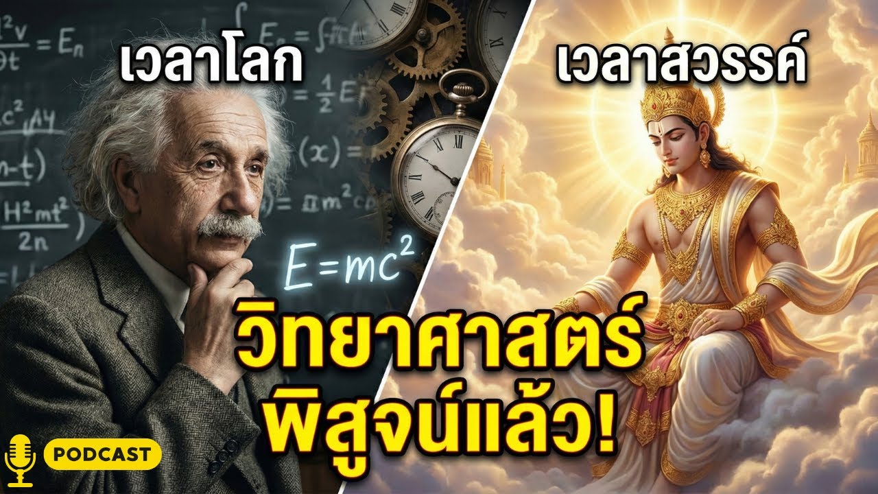 1 วันสวรรค์ = 100 ปีมนุษย์? ไขความลับเวลาด้วยฟิสิกส์และพุทธศาสนา (จบในคลิปเดียว)