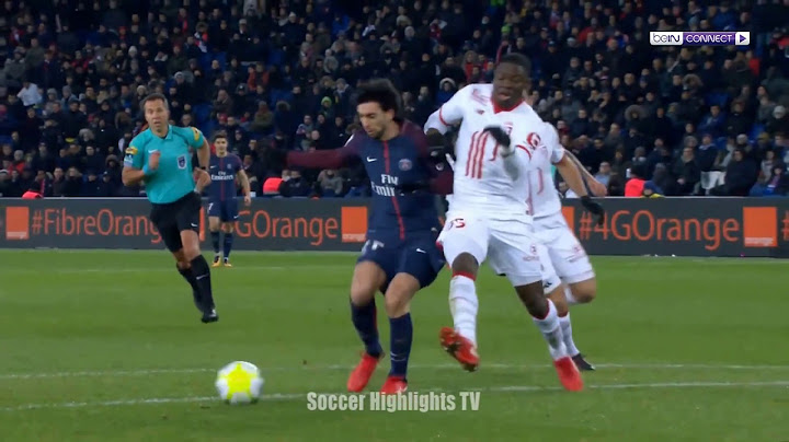 PSG vs Lille 3-1 All Goals and Highlights Ligue 1 December 9 , 2017