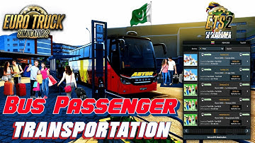 How to Enable Bus Passenger Transportation in ETS2 EAA MAP 1.55 Complete Guide