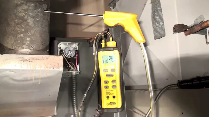 Combustion testing of the oil furnace part 2