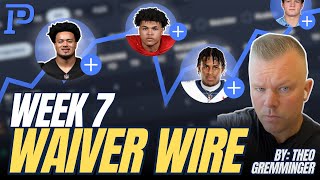 Week 7 Waiver Wire: Top 10 Must-Add Players & Deep Sleepers to Pick Up RIGHT NOW | Fantasy 2024