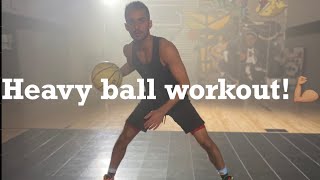 The HEAVY BALL Workout! You can even do this with a regular basketball! INSTANT RESULTS 👀👀👀👀