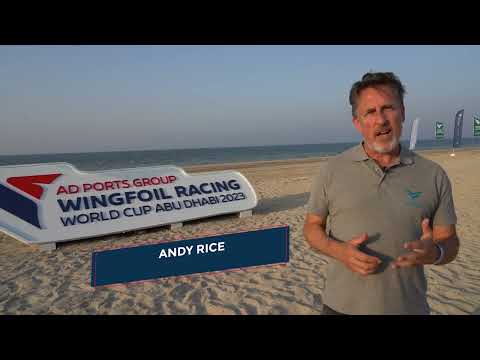 2023 AD Ports WingFoil Racing World Cup Abu Dhabi - Day 1