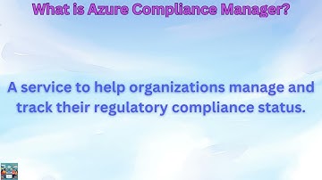 What is Azure Compliance Manager?