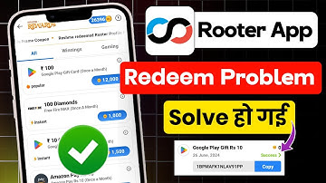 Rooter App Redeem Problem Solve Latest Update 2025 | Rooter App New Update | Rooter App 2025 |