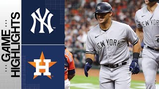Yankees vs. Astros Game Highlights (9\/1\/23) | MLB Highlights