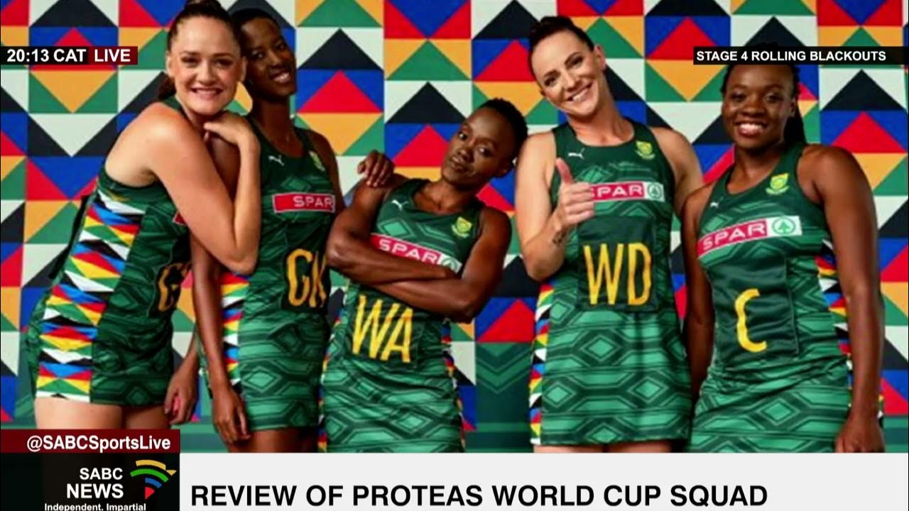 Netball World Cup I Review of South Africa's netball squad YouTube