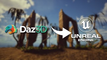 DAZ3D environment into UNREAL ENGINE 5.1