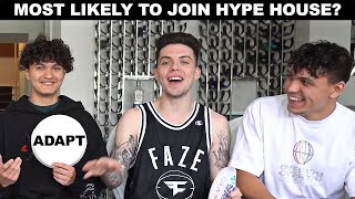 Who’s More Likely To Join The Hype House?