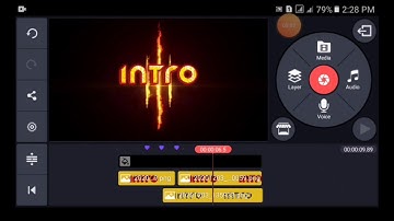 Fire Text Animation Intro || Kinemaster + Pixellab Tutorial || Kamal tv