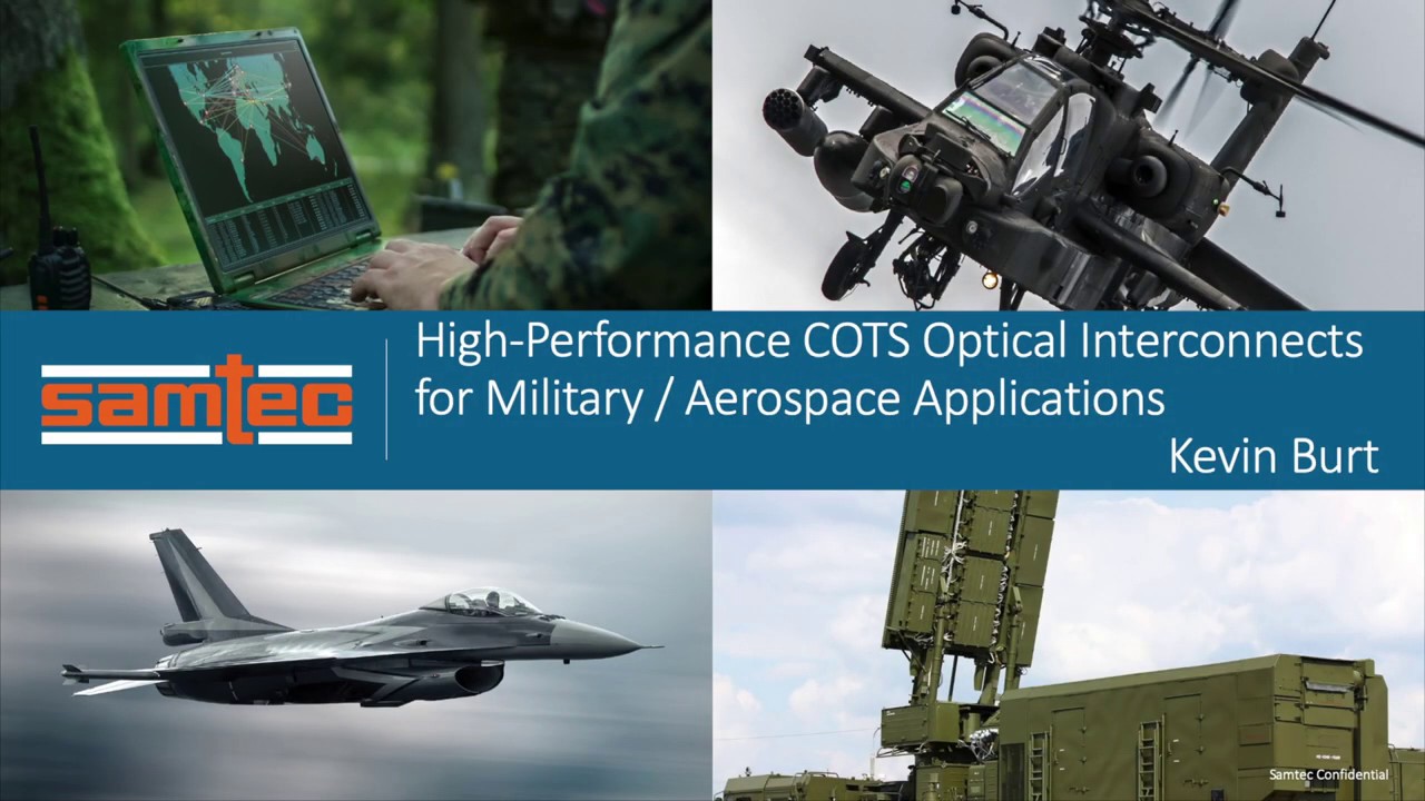 High-Performance COTS Optical Interconnects for Military and Aerospace ...