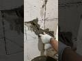Bricking up a doorway using blocks and rebar #diy #construction