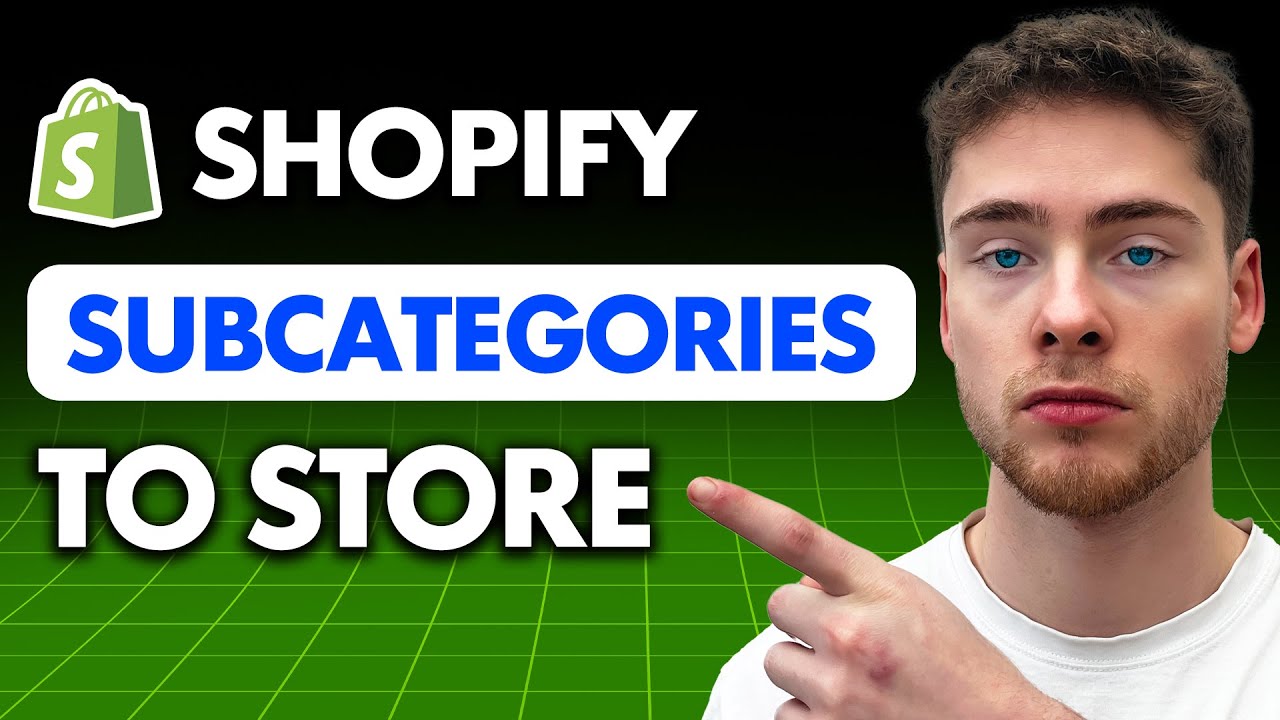How to Add Subcategories in Shopify (2025) | Step By Step - YouTube