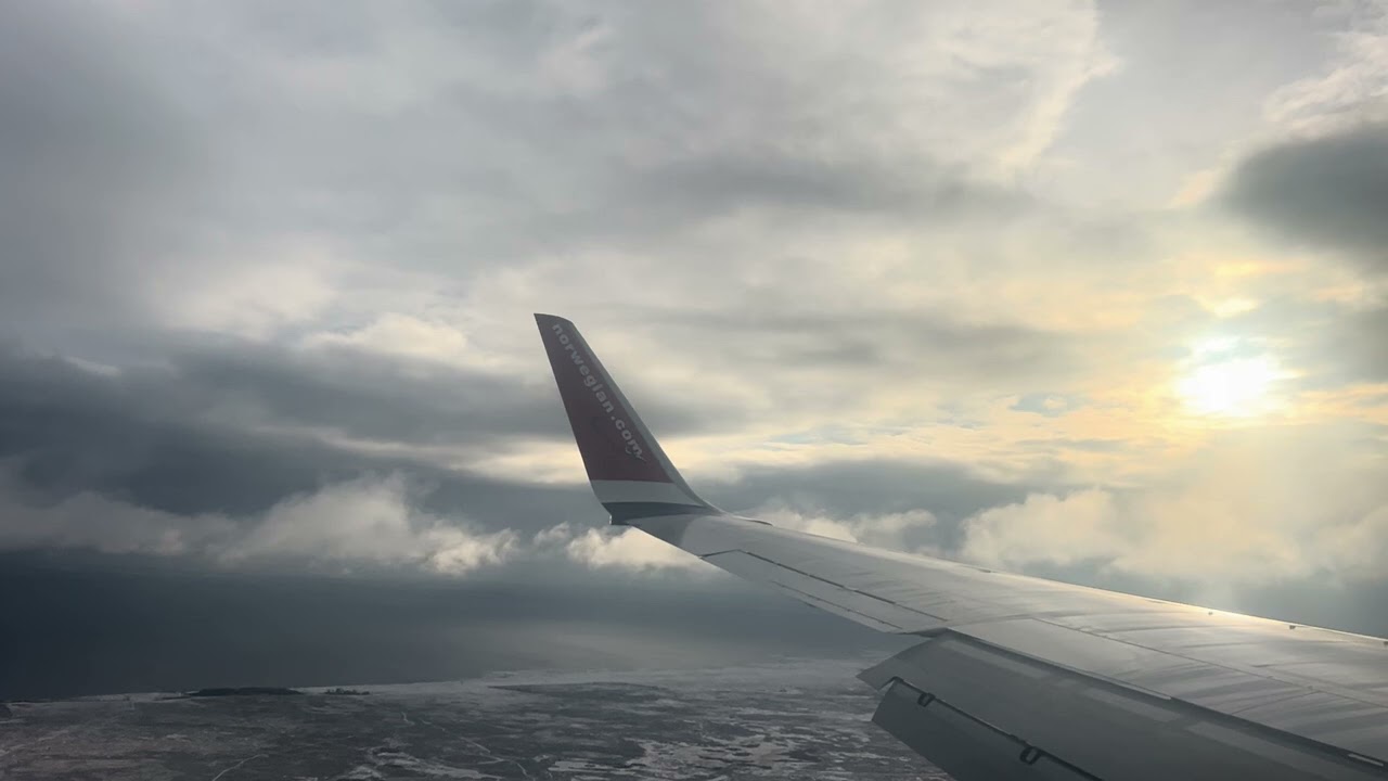 Air Norwegian Boeing 737-800 Lands at Copenhagen Airport
